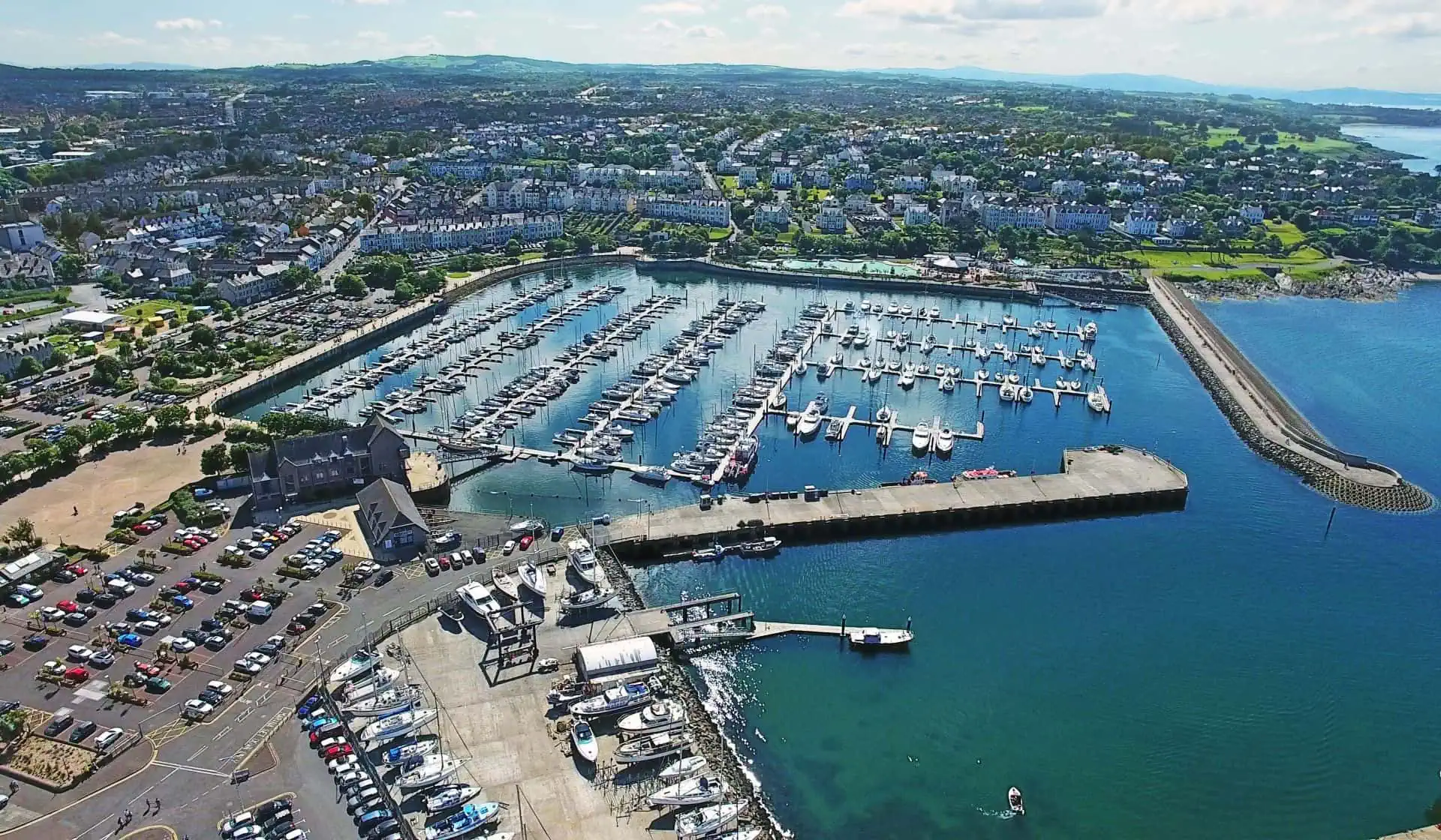Bangor marina Co.Down 北爱尔兰