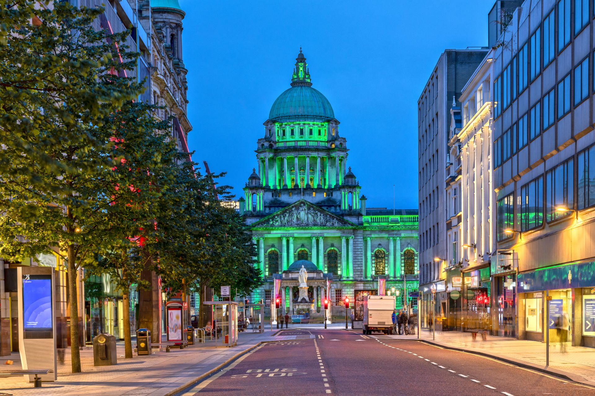 Belfast City Hall in Donegall Square