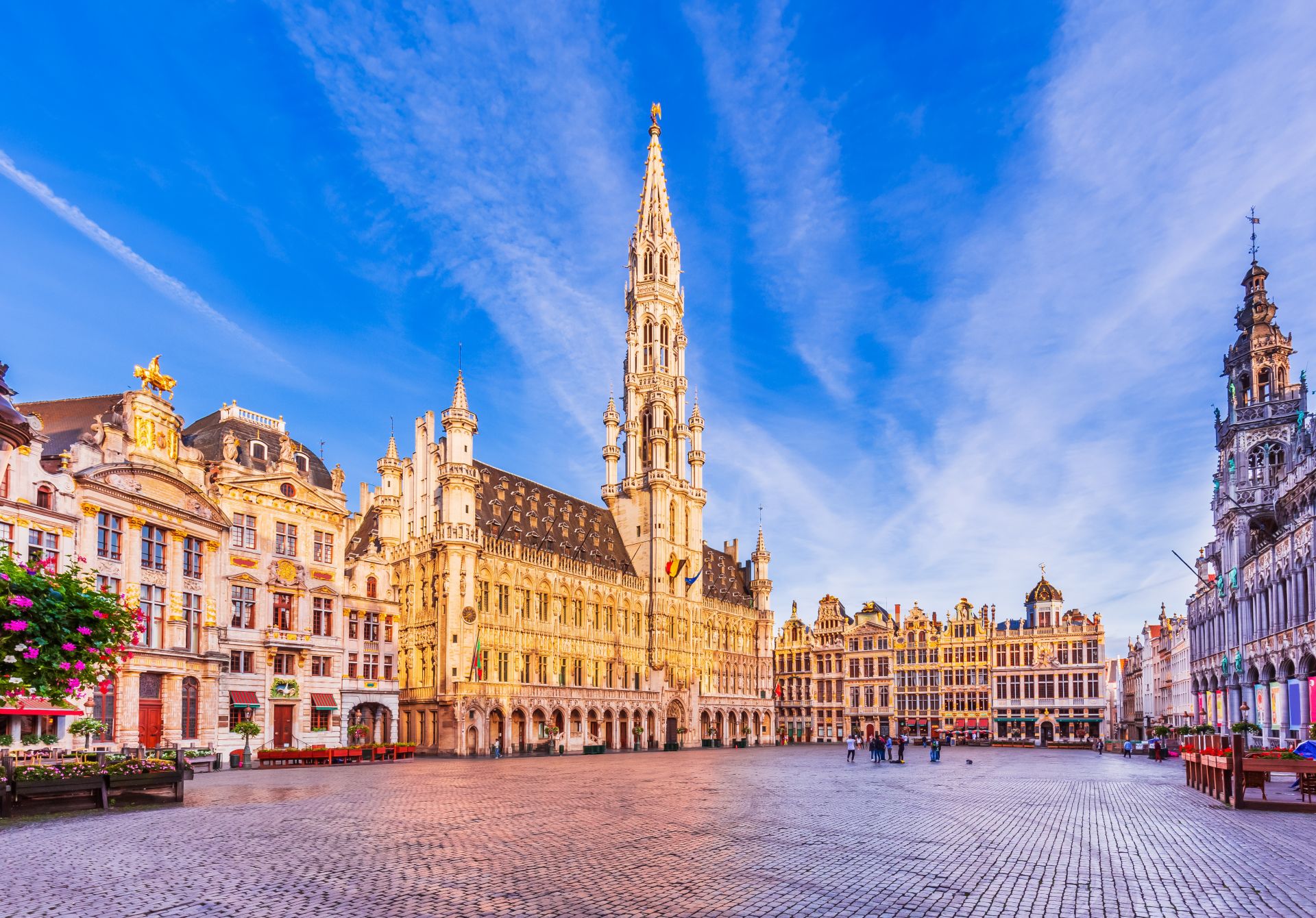 Brussels, Belgium. Large square