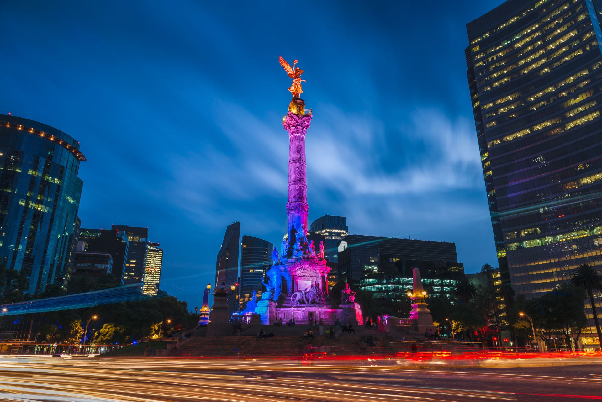墨西哥城的独立天使