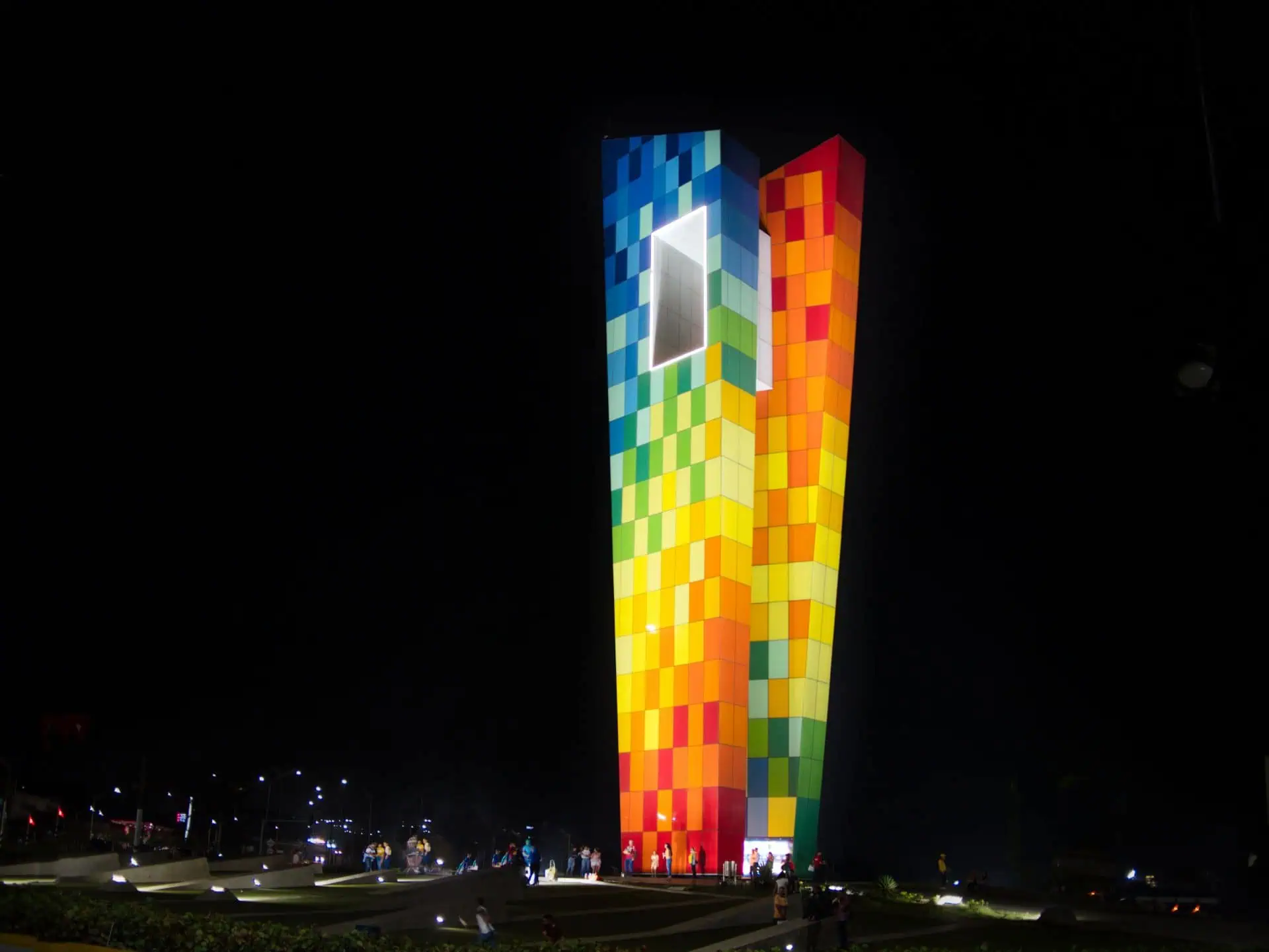 Vue de la fenêtre du monde Barranquilla