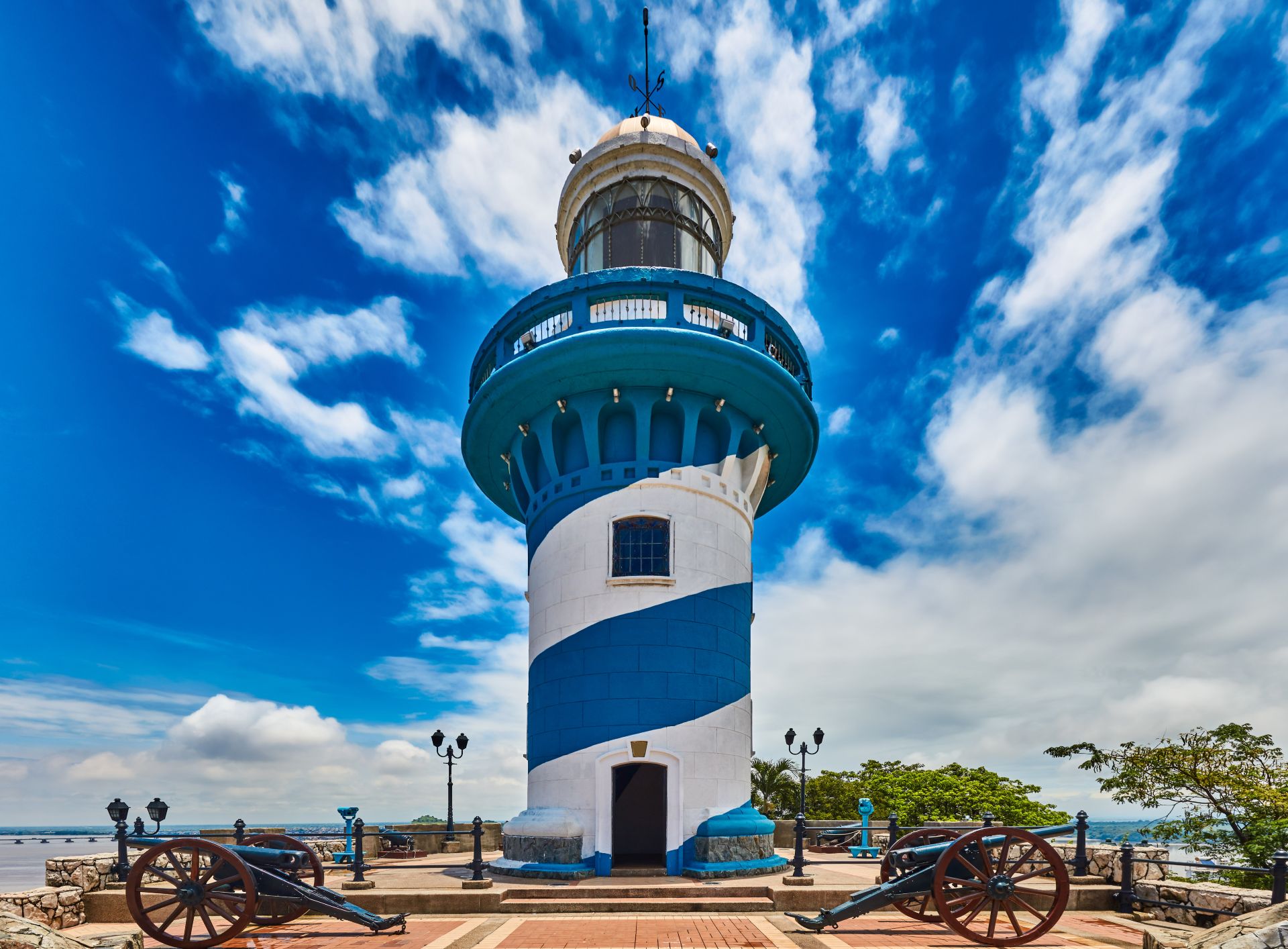 Santa Anna lighthouse fort Las Penas