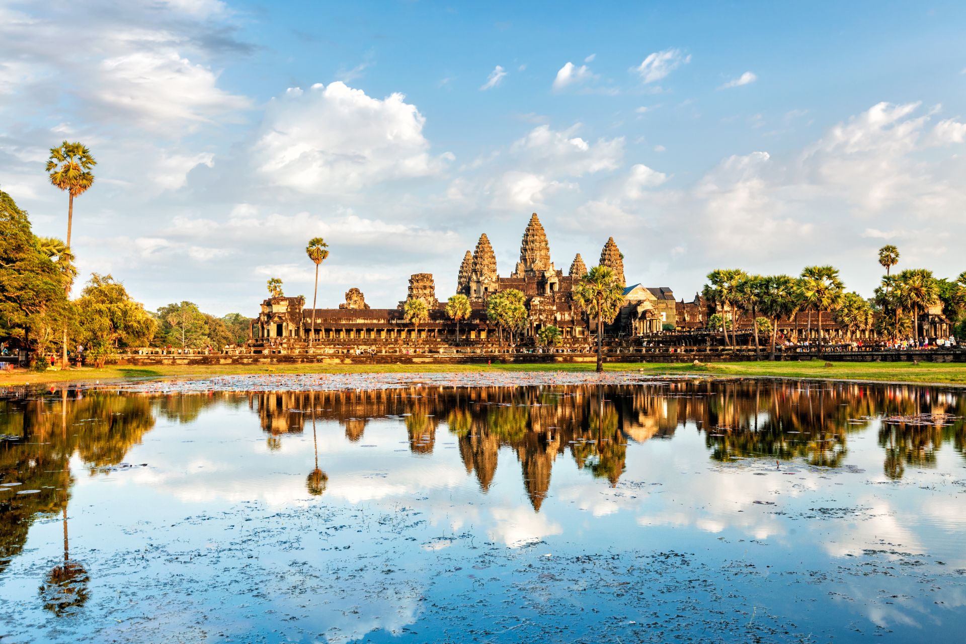 Il simbolo cambogiano Angkor Wat