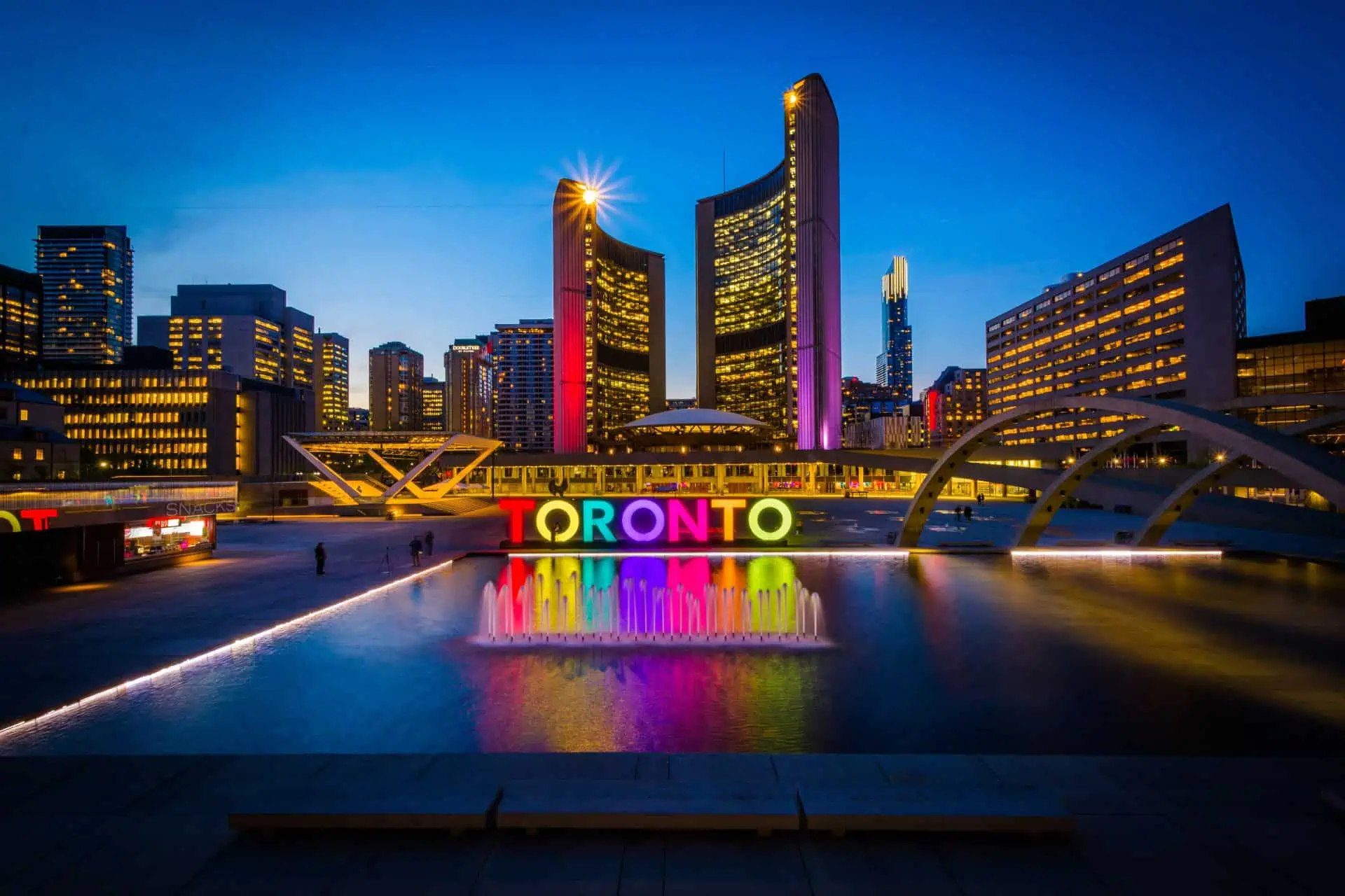 View of Nathan Phillips Square