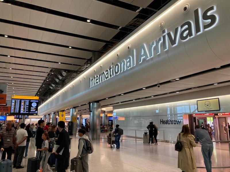 LHR Airport international arrivals