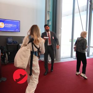 International travel with kids: Arrival Welcome at Paris Airport Charles de Gaulle